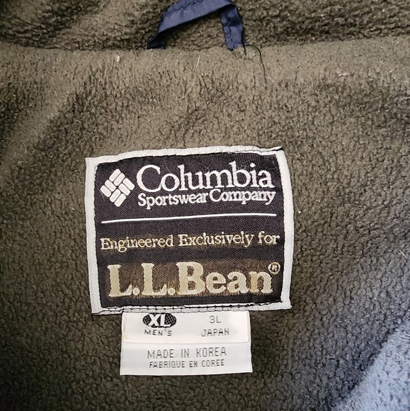 Super Rare LL Bean +Columbia Colab - Picture 3 of 6